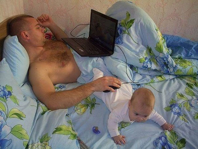 Поиграл с сыном